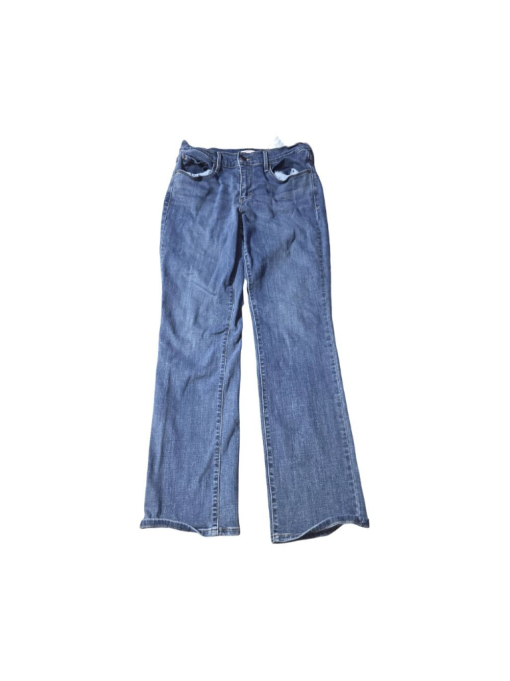 Women's Levi's Blue 505 Straight Leg Jeans Size 30